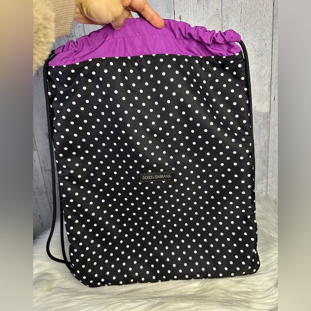 DOLCE & GABBANA drawstring backpack - Picture 4 of 17